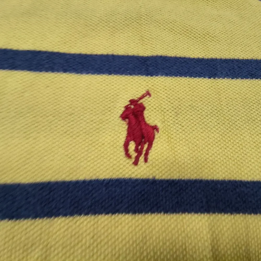 Polo by Ralph Lauren Short Sleeve Collared Polo Shirt Mens Size Large L Yellow